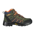 CMP Buty trekkingowe Thiamat Mid 2.0 WP (Trekking, wodoodporne) ciemnozielone dziecięce